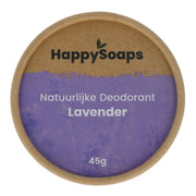 Happysoaps Natuurlijke Deodorant - Lavendel 50 gr