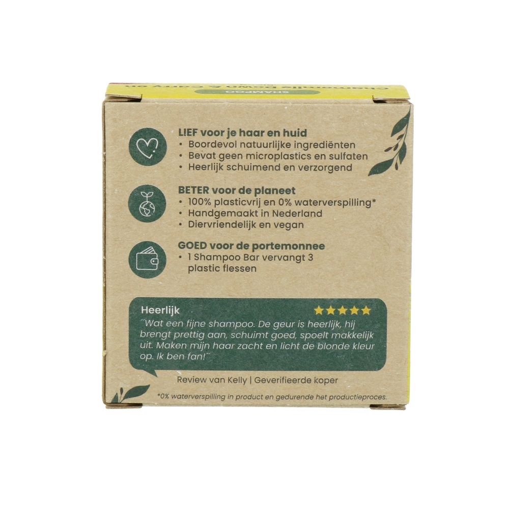 Happysoaps Chamomile Down & Carry On Shampoo Bar 70 gram