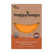 Happysoaps Happy Body Wash Bar - Arganolie En Rozemarijn 100 gr