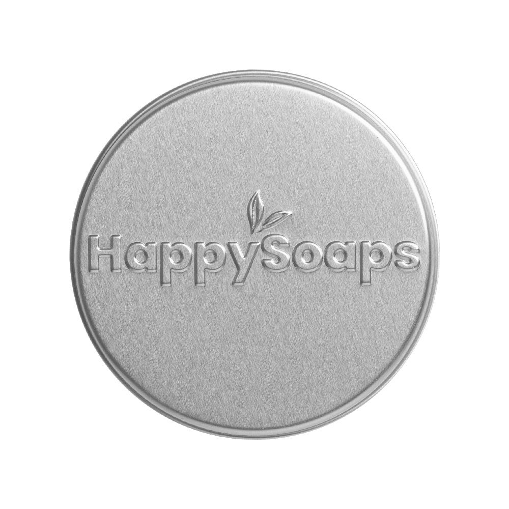 Happysoaps Happy Bar Bewaar- En Reisblikje Rond 12 gr