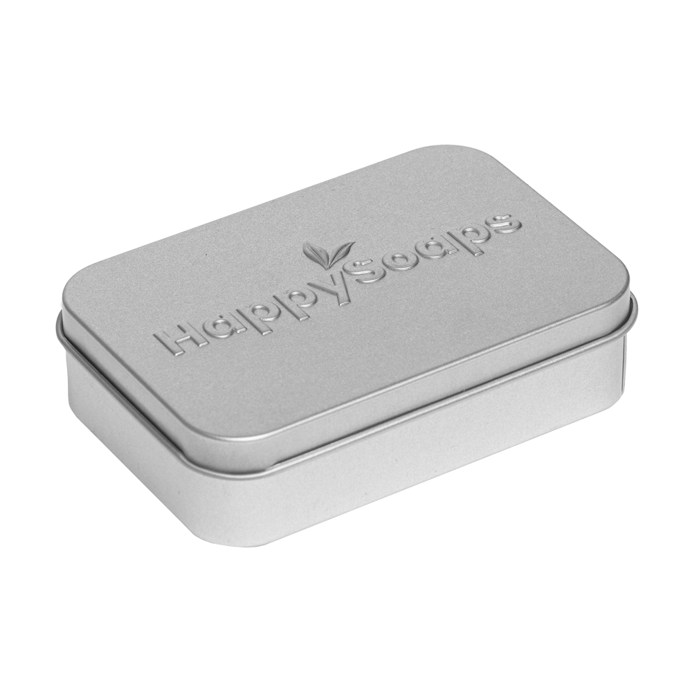 Happysoaps Body Bar bewaar- en Reis Blikje 1 st