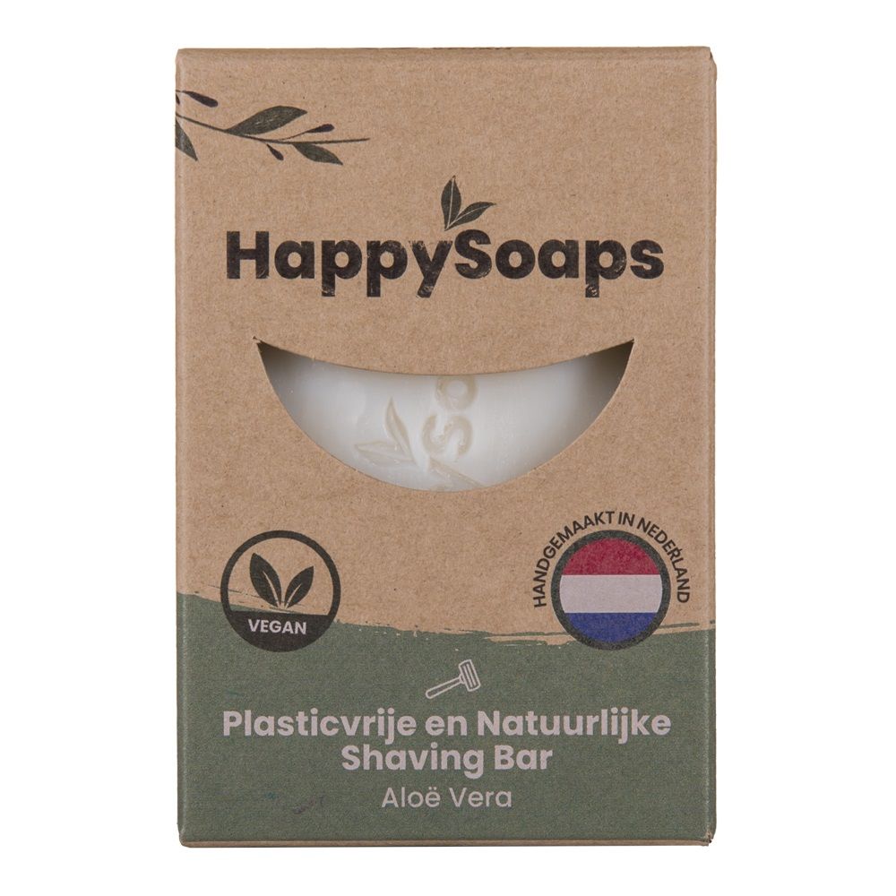 Happysoaps Happy Shaving Bar Aloë Vera 80 gr