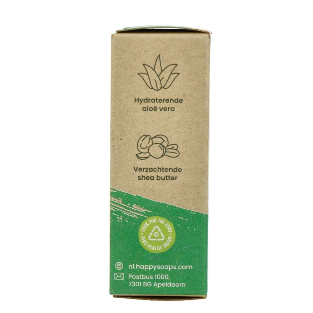 Happysoaps Shaving bar aloe vera 80 gram