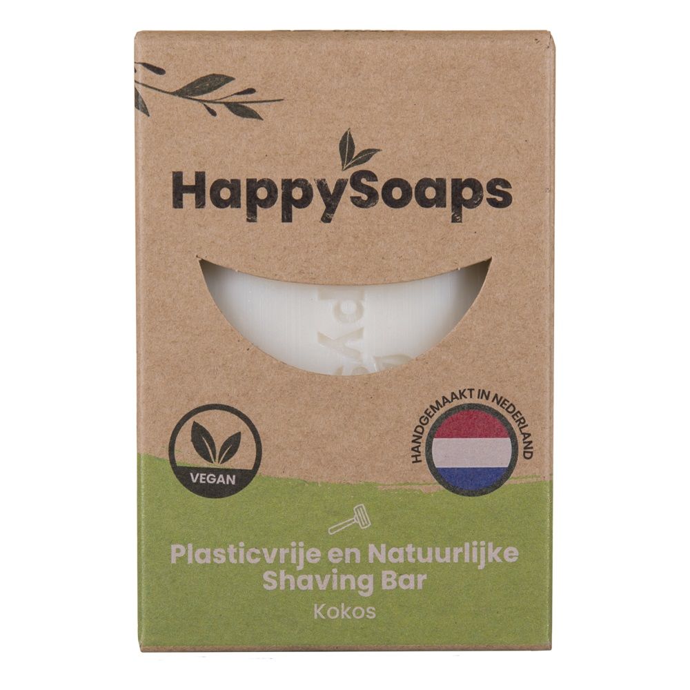 Happysoaps Happy Shaving Bar Kokos 80 gr