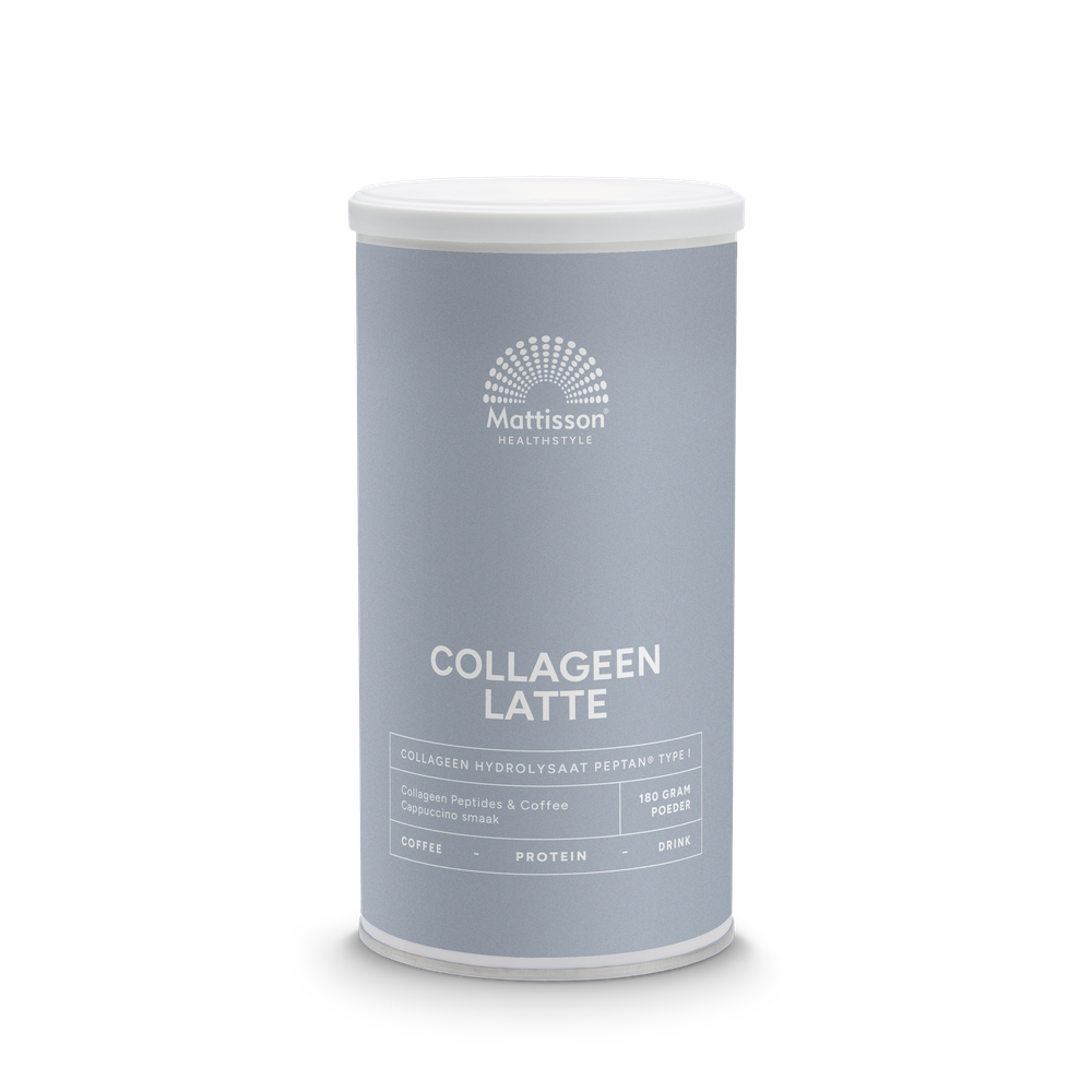 Mattisson Collageen Latte Cappuccino smaak 180 gram