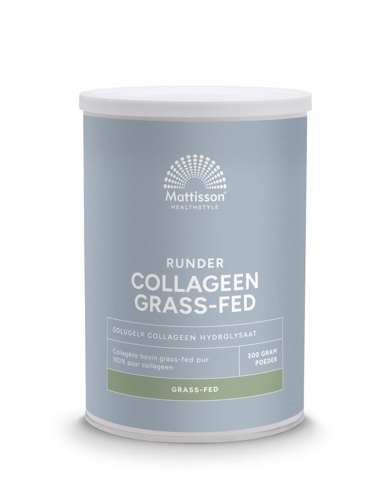 Mattisson Runder Collageen Poeder Solugel® GrassFed 300 gram