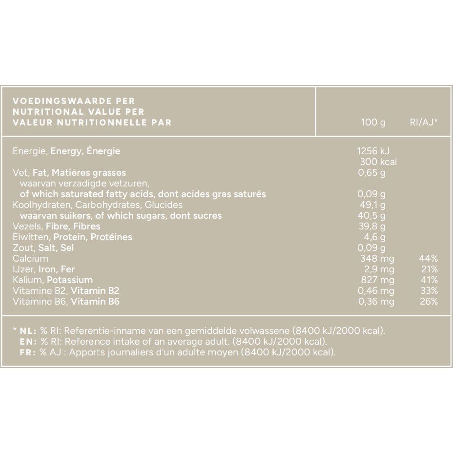 Mattisson Biologisch Carobe poeder 400 gram