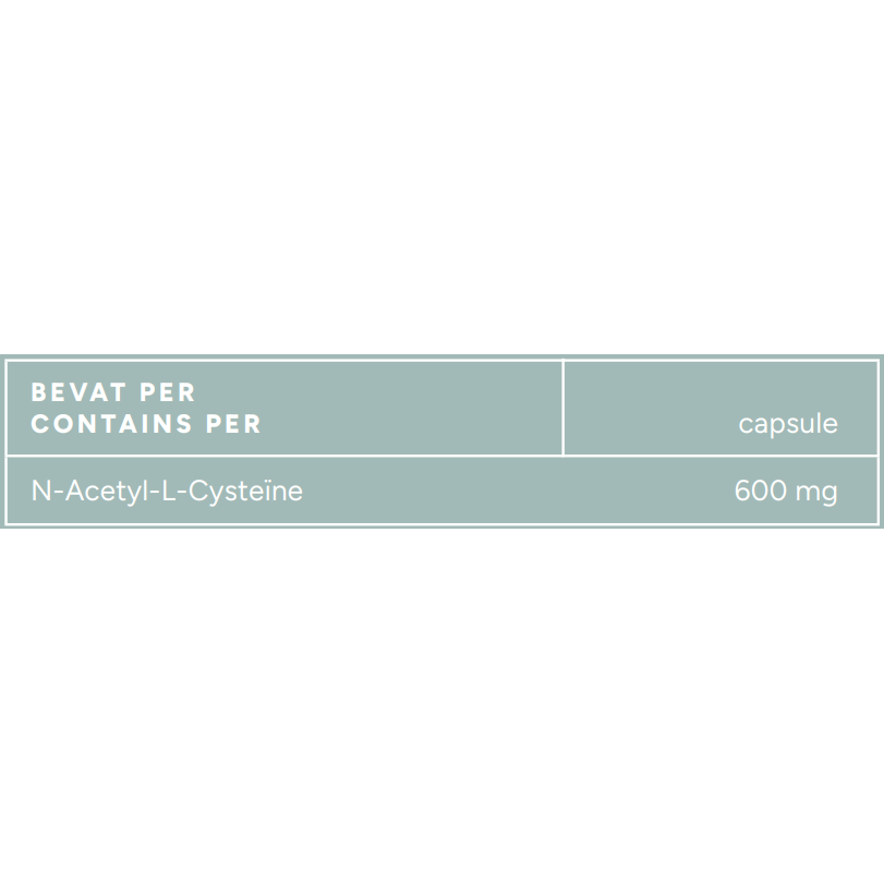Mattisson Vegan NAC 600 mg 60 vcaps