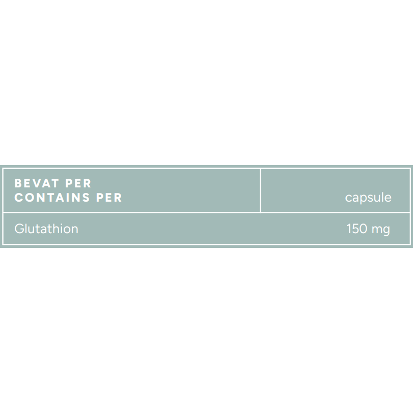 Mattisson Vegan Liposomaal Glutathion 60 vcaps