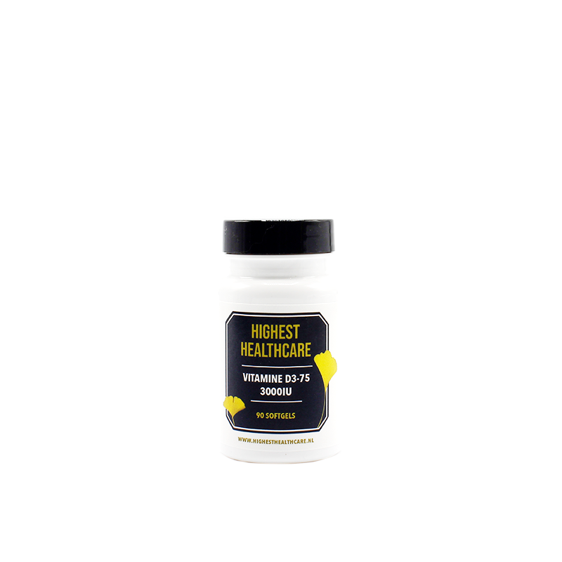 Highest Healthcare Vitamine D3 75 90 cp