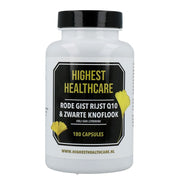Highest Healthcare Rode Rijst Q10 Zw Knoflook 180 cp
