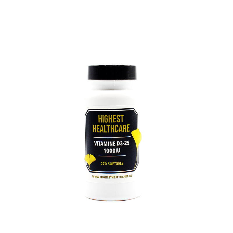 Highest Healthcare Vitamine D3 25 270 cp