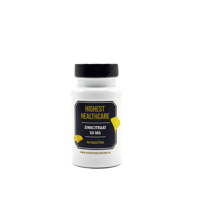 Highest Healthcare Zink 50mg 90 tb