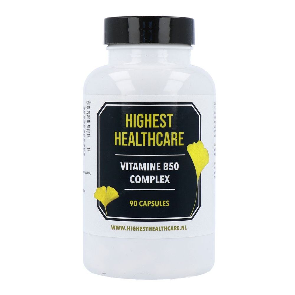 Highest Healthcare Vitamine B-50 Complex 90 cp