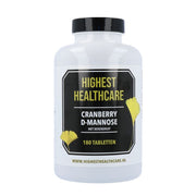 Highest Healthcare Cranberry D-Mannose 180 tb