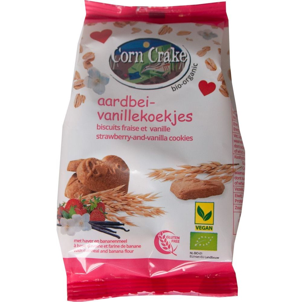 Corn Crake Aardbei Vanille Kk 150 gr