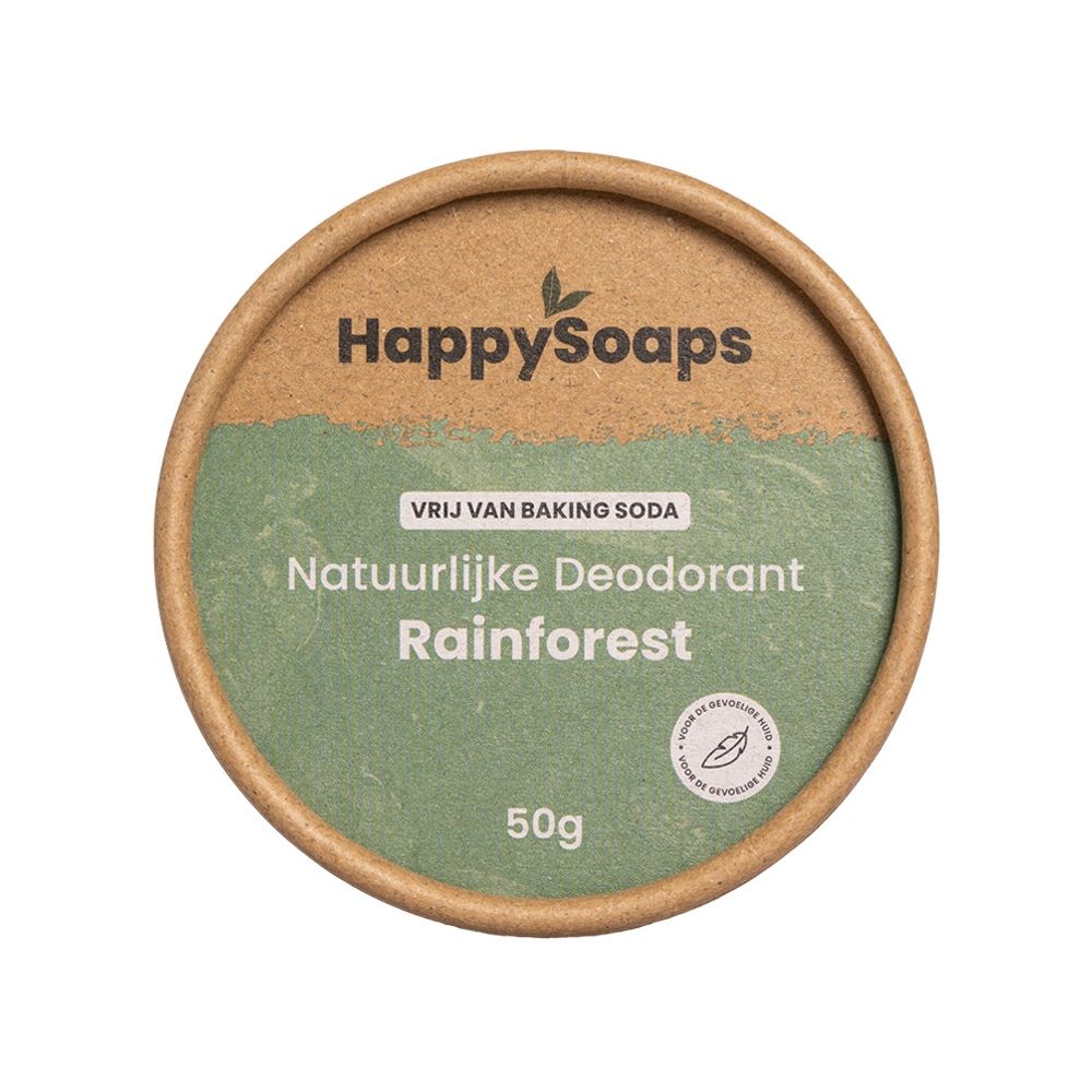 HappySoaps Natuurlijke Deodorant - Rainforest 50 gr