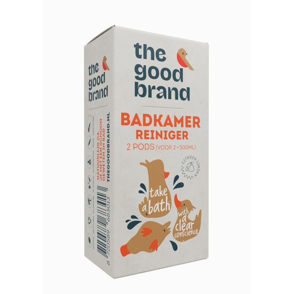 The Good Brand Badkamerrein 2 st