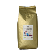 Sun Coffee Gezeilde koffiebonen extra dark roast biologisch 1 kg