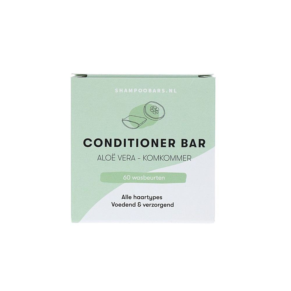 Shampoo Bars Conditioner Zeep Aloë Vera & Komkommer - Shampoobars