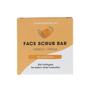 Shampoo Bars Zeep Scrub Gezicht Mango & Papaja - Shampoobars