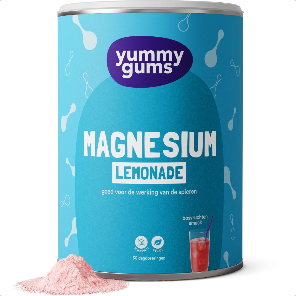 Yummy Gums Magnesium Lemonade 240 gr