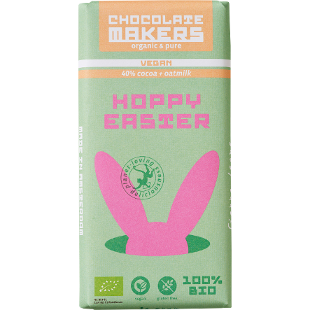 Chocolatemakers Hoppy easter vega bio 80 gram