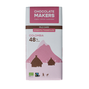 Chocolatemakers Colombia dark hazelnut creme 48% biologisch 80 gram