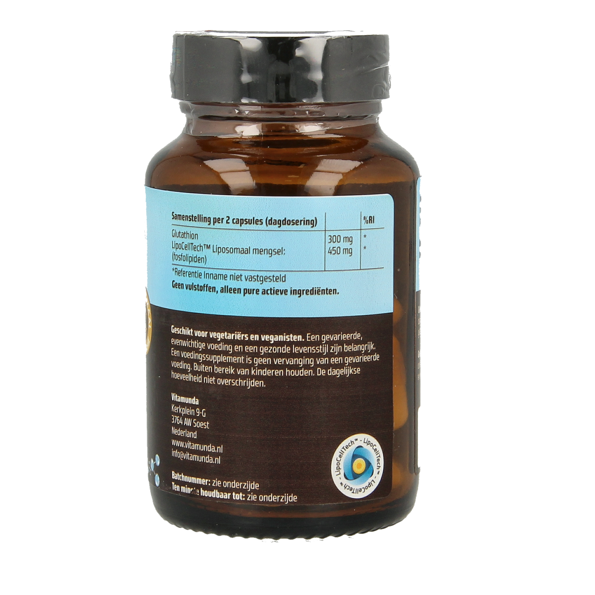 Vitamunda Liposomale glutathion 60 vcaps