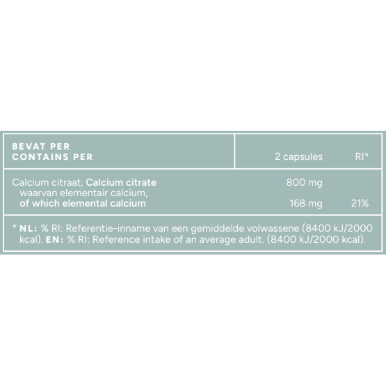 Mattisson Calcium Citraat