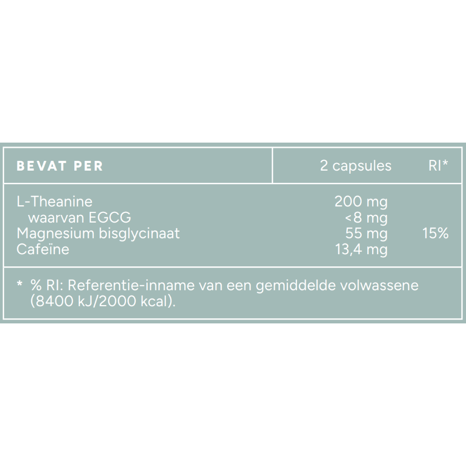 Mattisson L-theanine 60 capsules