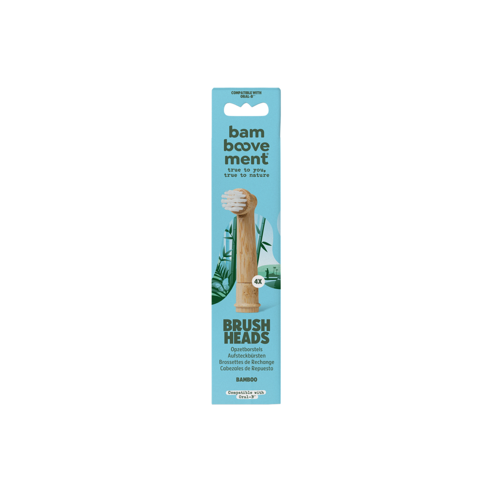 Bamboovement Oscillerende Opzetborstel Oral B 4 st