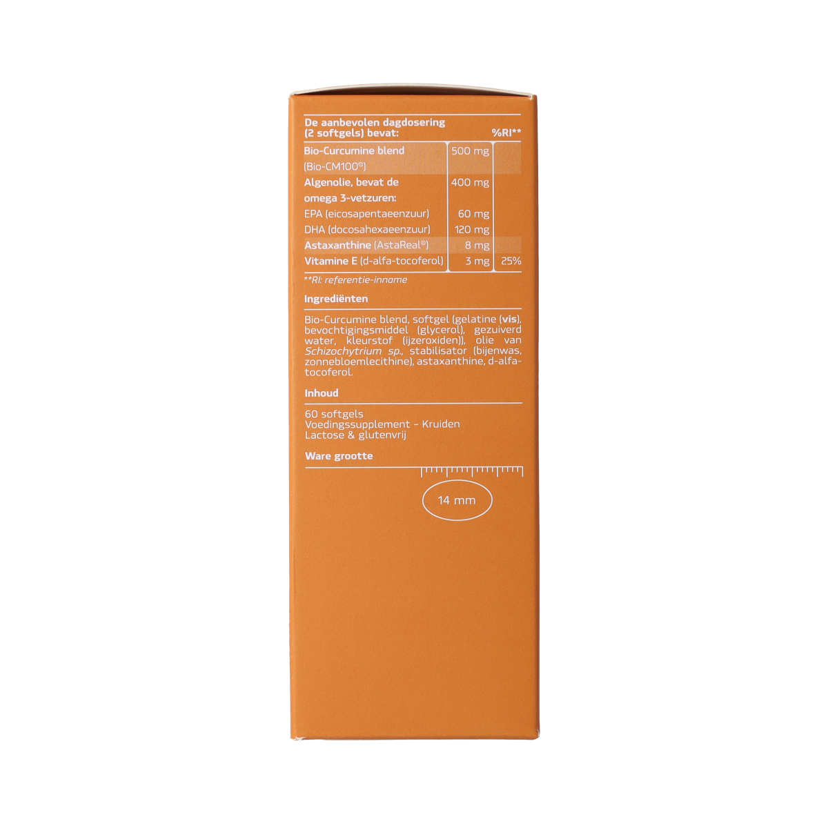 Synofit Curcumine plus 60 softgels