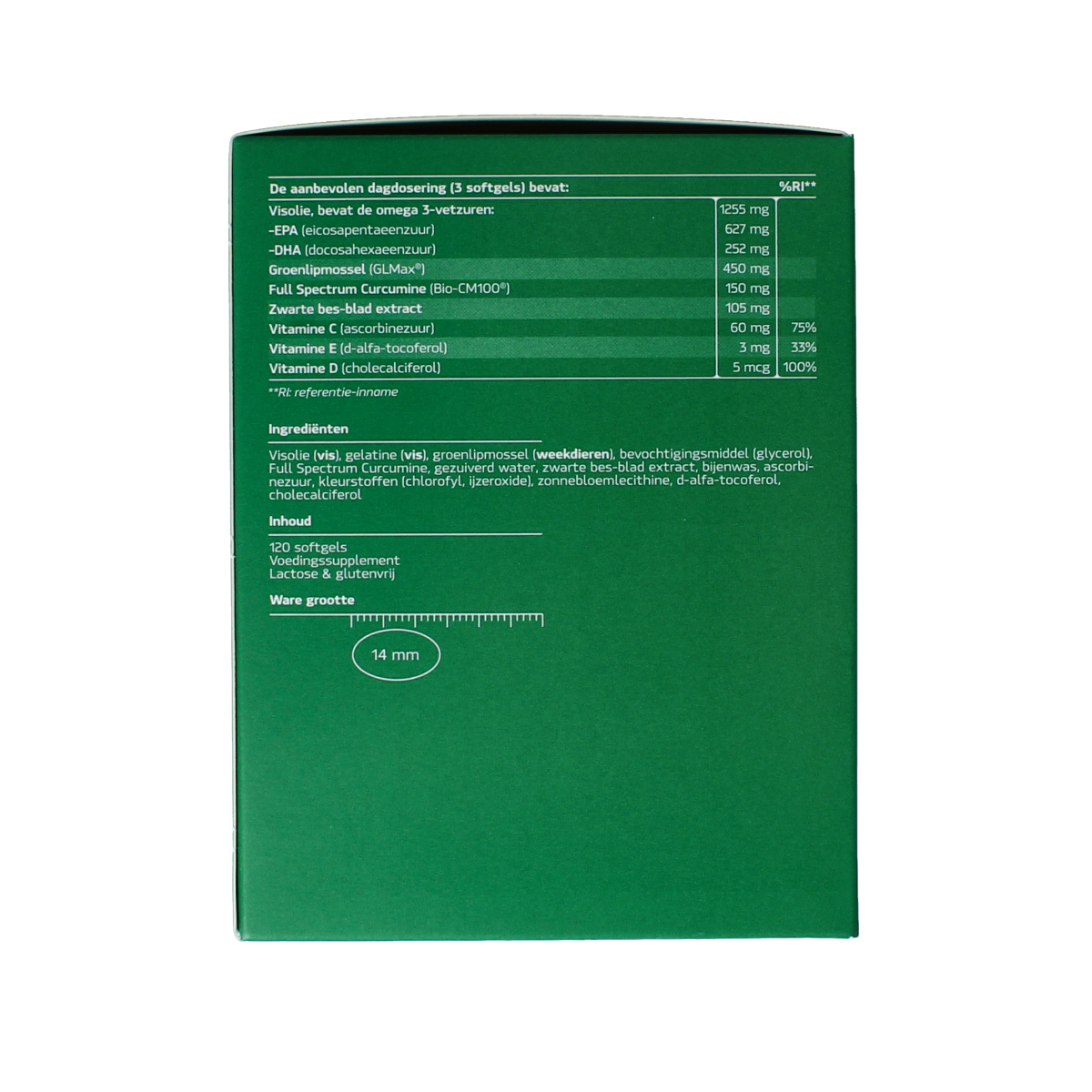 Synofit GLMAX 5-in-1 plus groenlipmossel