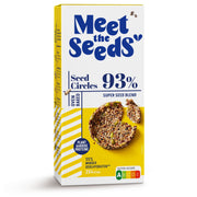 Meet the Seeds Seed Circles cracker met 93% zaden biologisch 160 gram