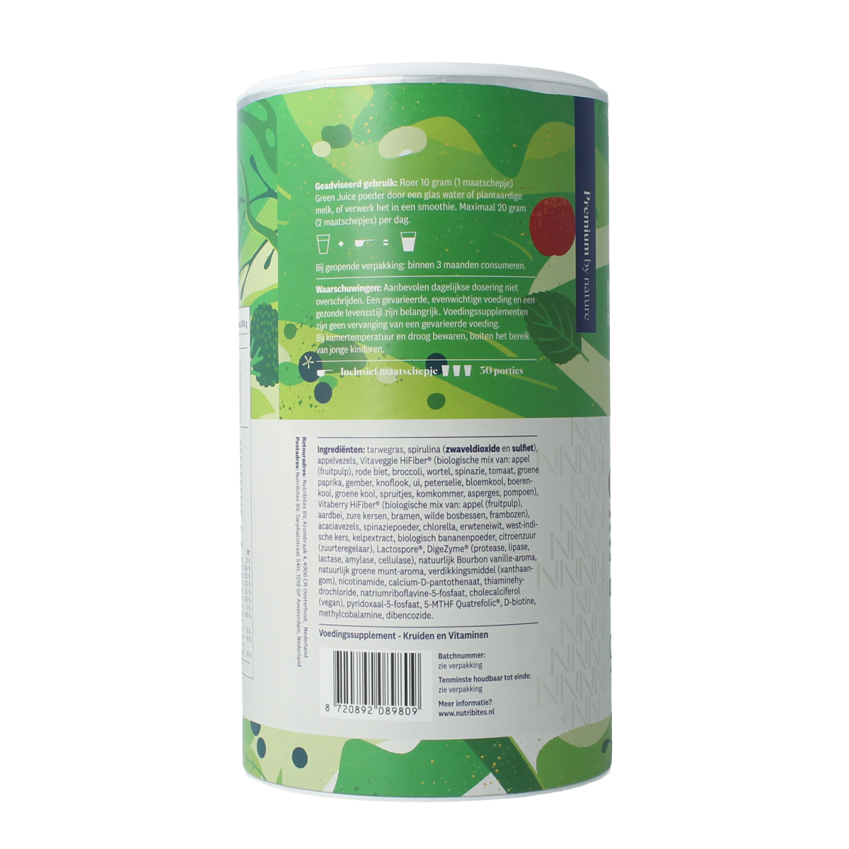 Nutribites Green juice 300 gram