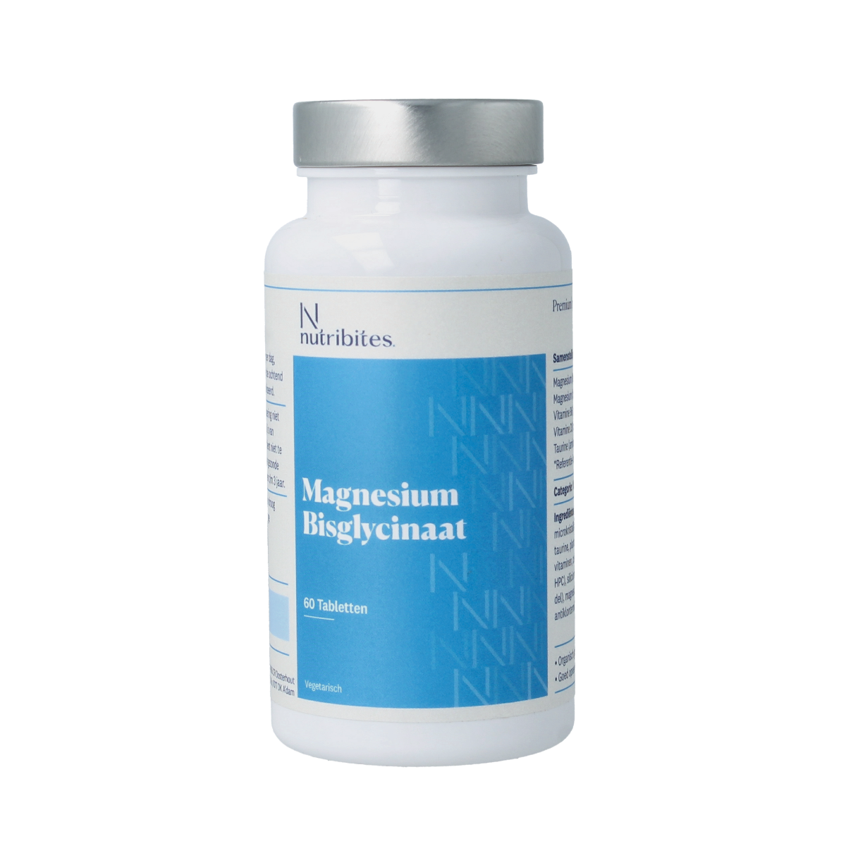 Nutribites Magnesium bisglycinaat 60 tabletten