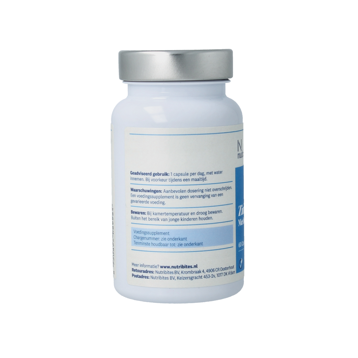 Nutribites Zink methionine 60 capsules