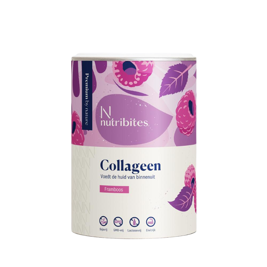 Nutribites Collageen framboos 360 gram