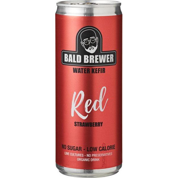 Bald Brewer Water Kefir Red Strawberry Bio 250 ml