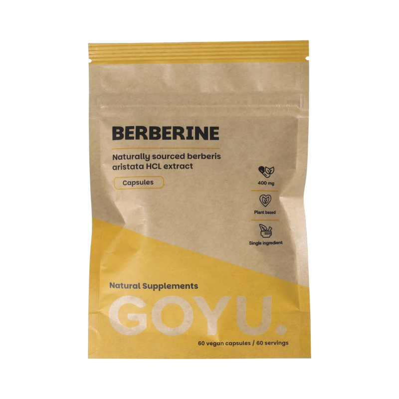 Goyu Berberine extract 400 mg 60 vcaps