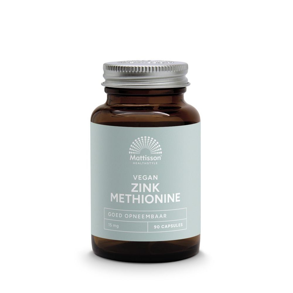 Mattisson Zink Methionine 15 mg 90 capsules
