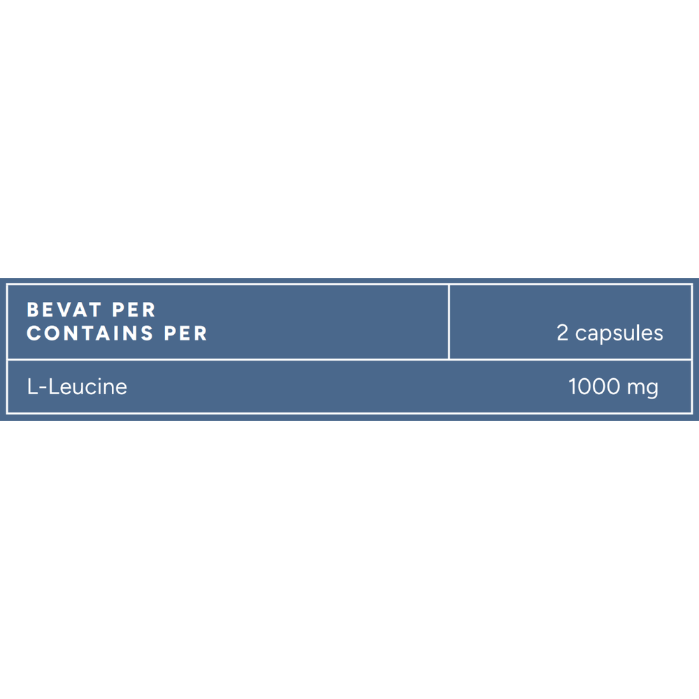 Mattisson Fermented L-Leucine 60 capsules