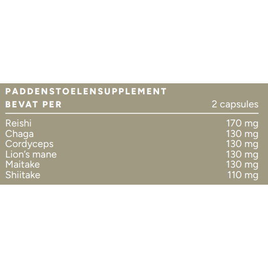 Mattisson Biologisch Paddenstoelen Complex 60 capsules