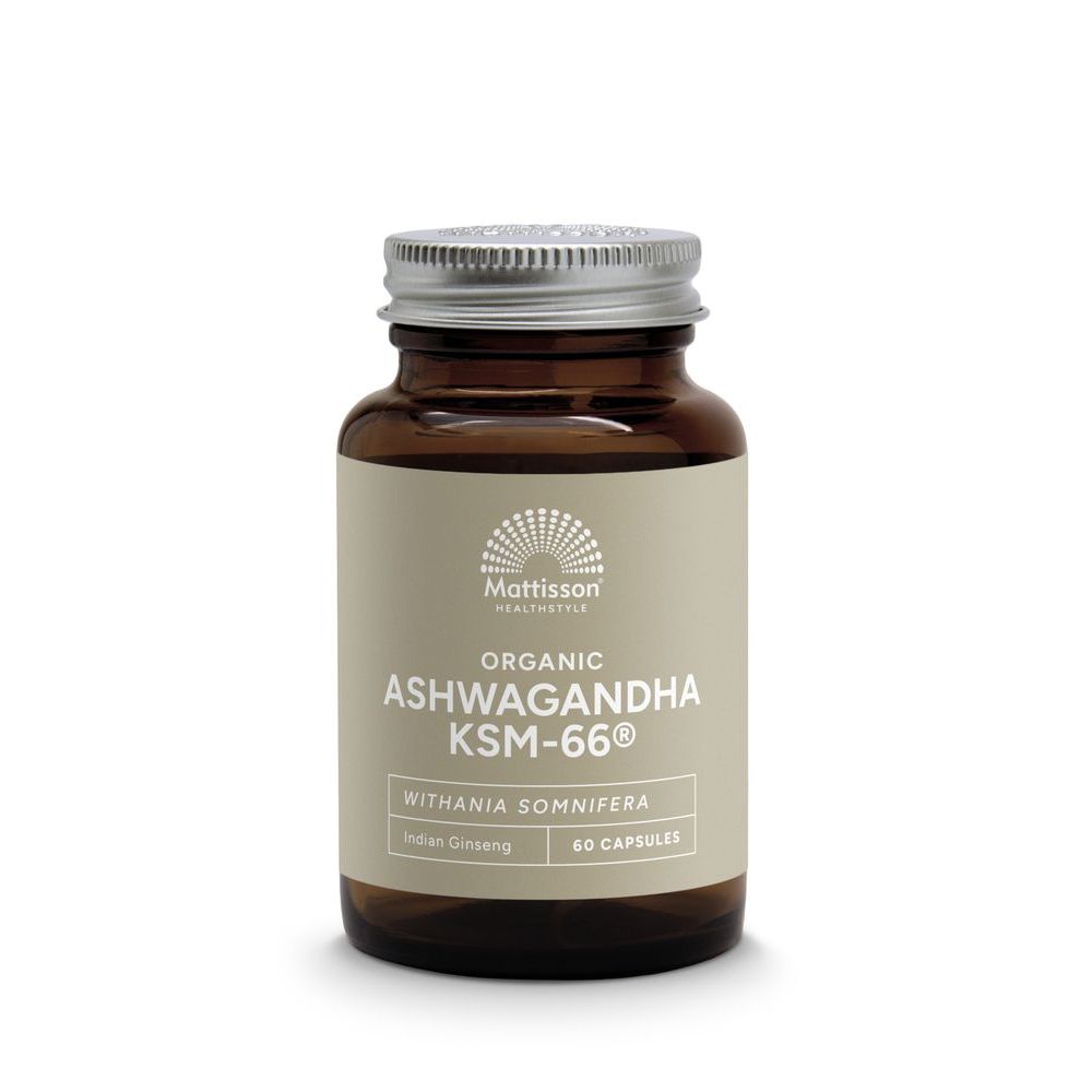 Mattisson Organic ashwagandha 300 mg 60 capsules