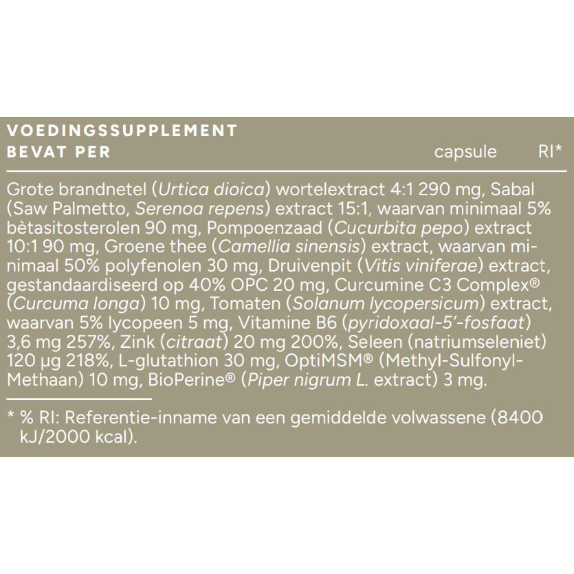 Mattisson Prostaat Support 60 tabletten