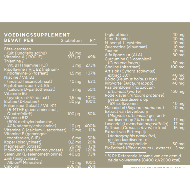 Mattisson Lever Support 60 tabletten