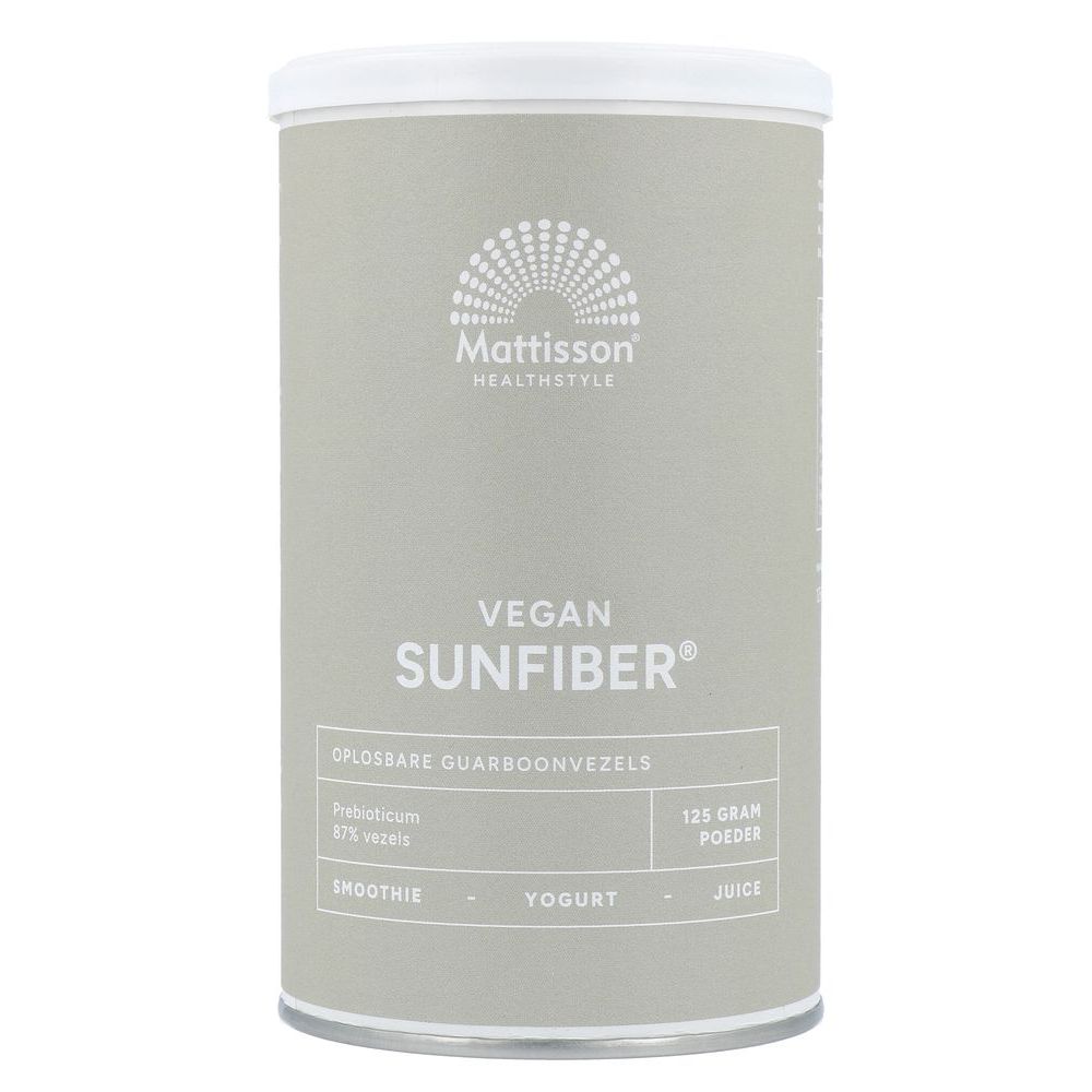Mattisson Vegan Sunfiber® Prebiotische vezels 125 gram