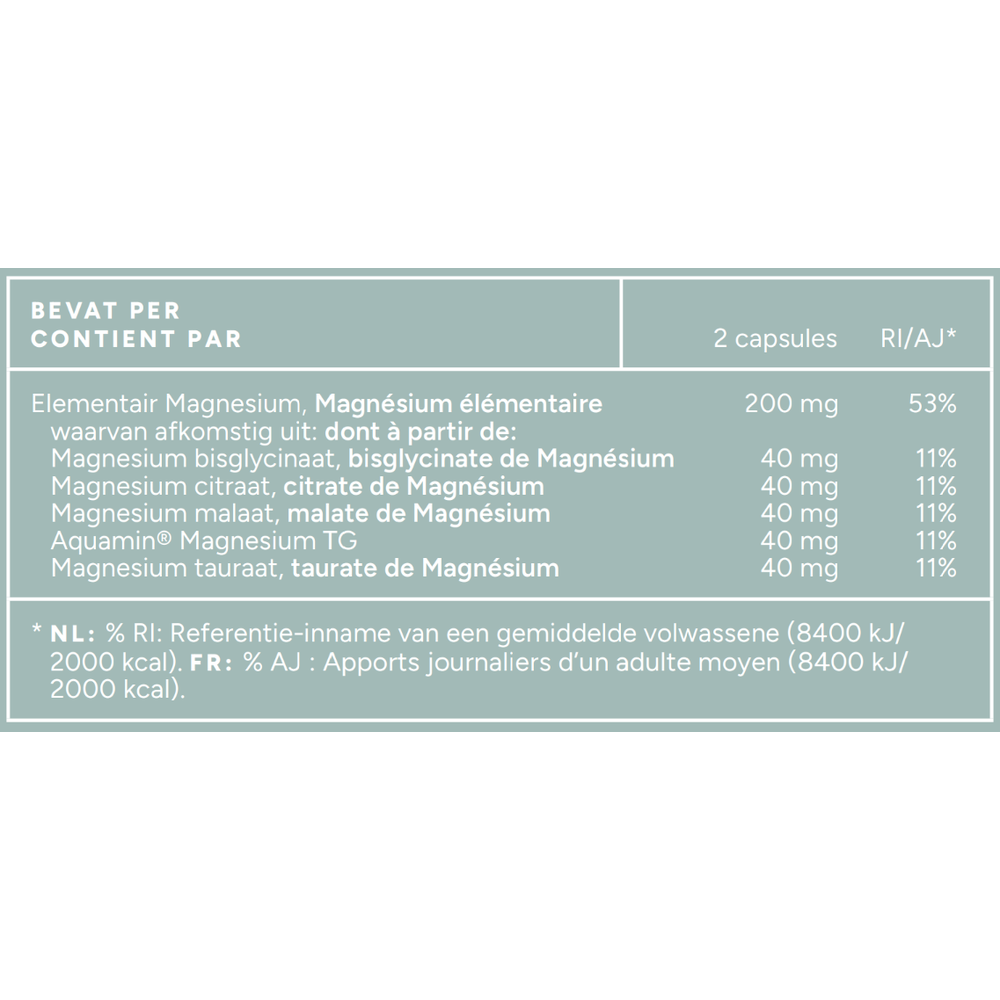 Mattisson Vegan multi magnesium 200 mg 120 vcaps