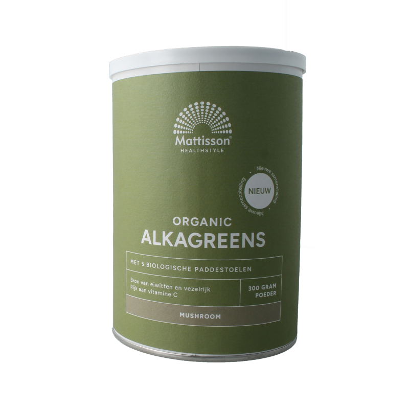Mattisson Organic alkagreens mushroom bio 300 gram